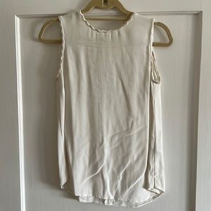 Design Blouse with Scalloped Trim